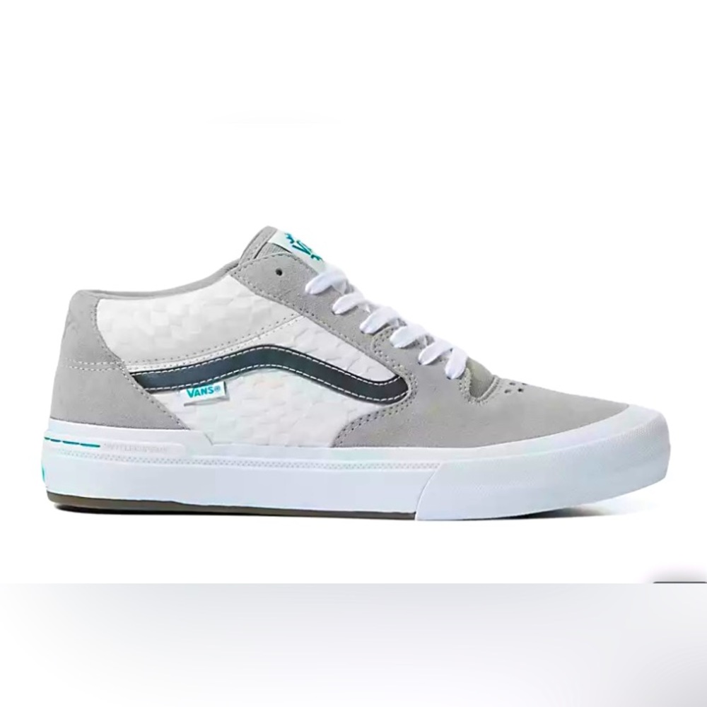 Vans Men's BMX Style 114 Kevin Peraza
Grey White Black Mid Top shoes Sizes
NIB